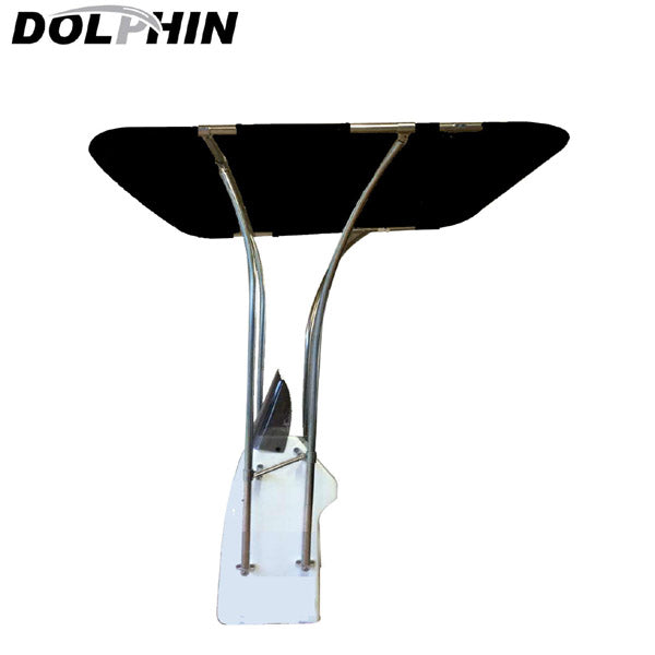 Dolphin 1" Stainless Steel Basic T Top - Black Canopy