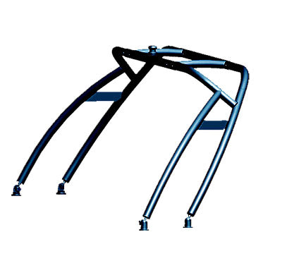 Reborn Launch forward-facing Wakeboard Tower Black