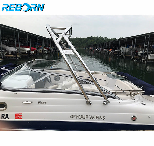 Reborn Launch forward-facing Wakeboard Tower Polished
