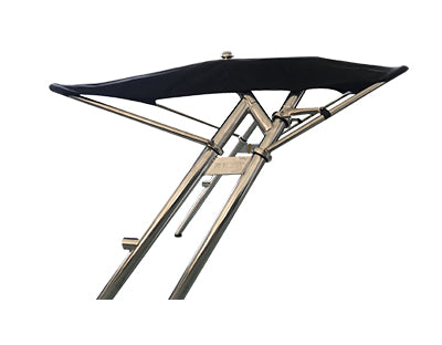 Reborn Pro3 Foldable Towder Bimini Black Canopy- 2200V
