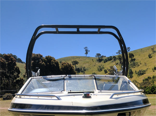 Reborn LaunchX Wakeboard Tower Glossy Black