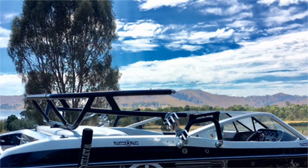 Reborn LaunchX Wakeboard Tower Glossy Black